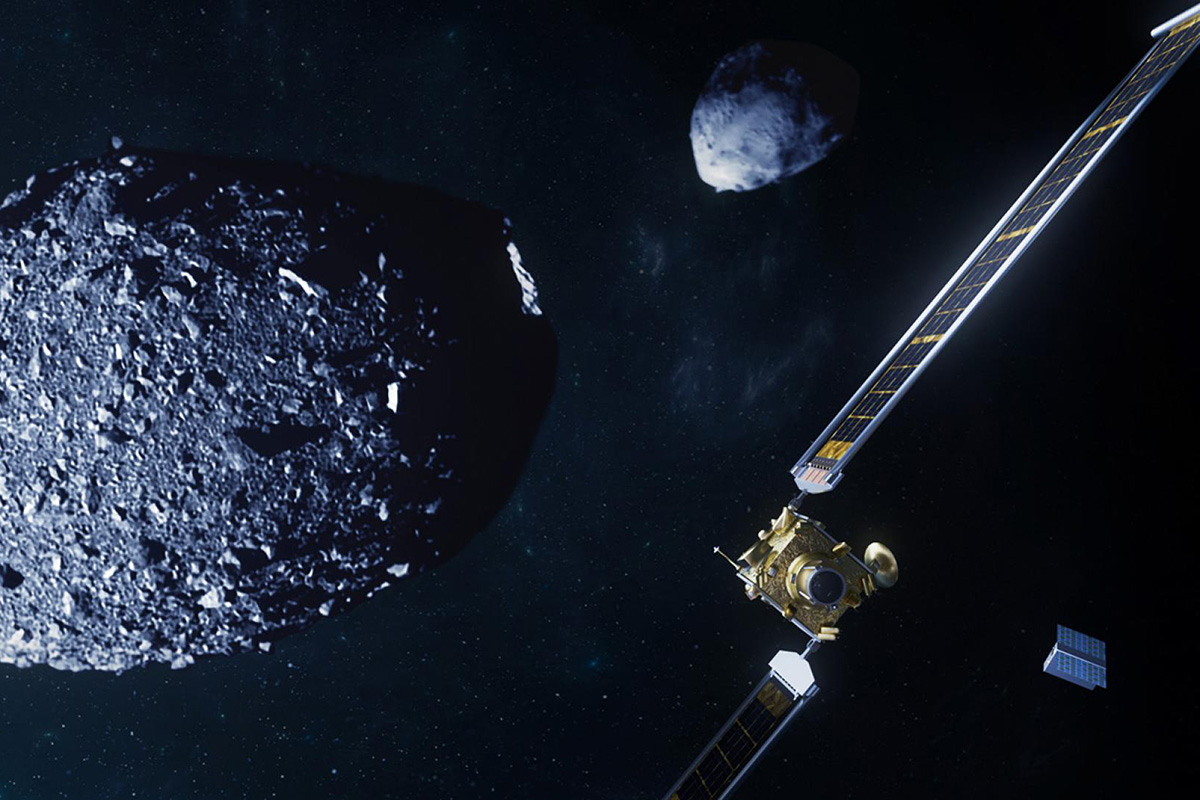 DART asteroid impact