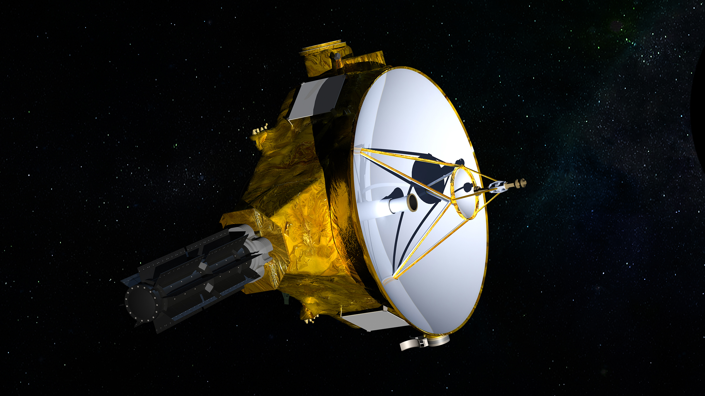 New Horizons Pluto flyby