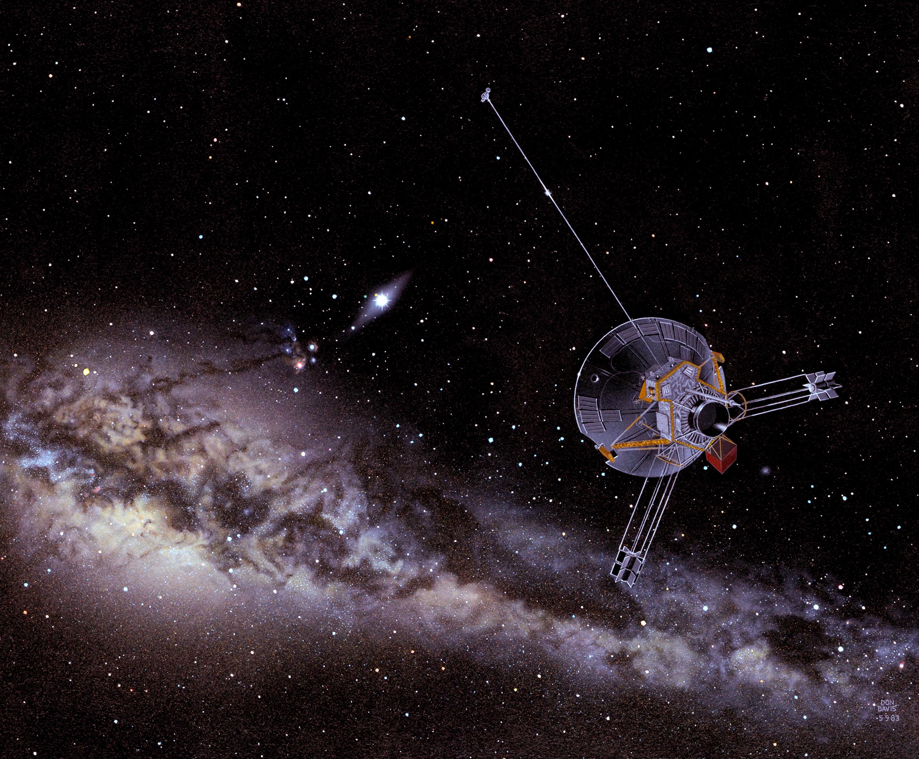 Pioneer 10 spacecraft