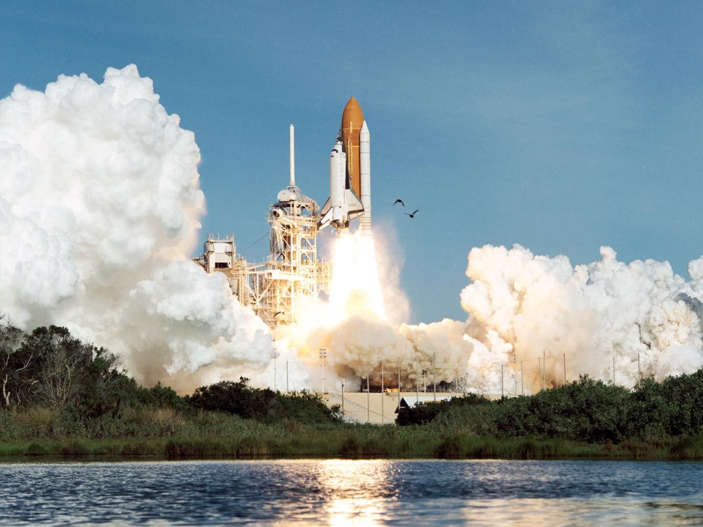 Space Shuttle Columbia launch